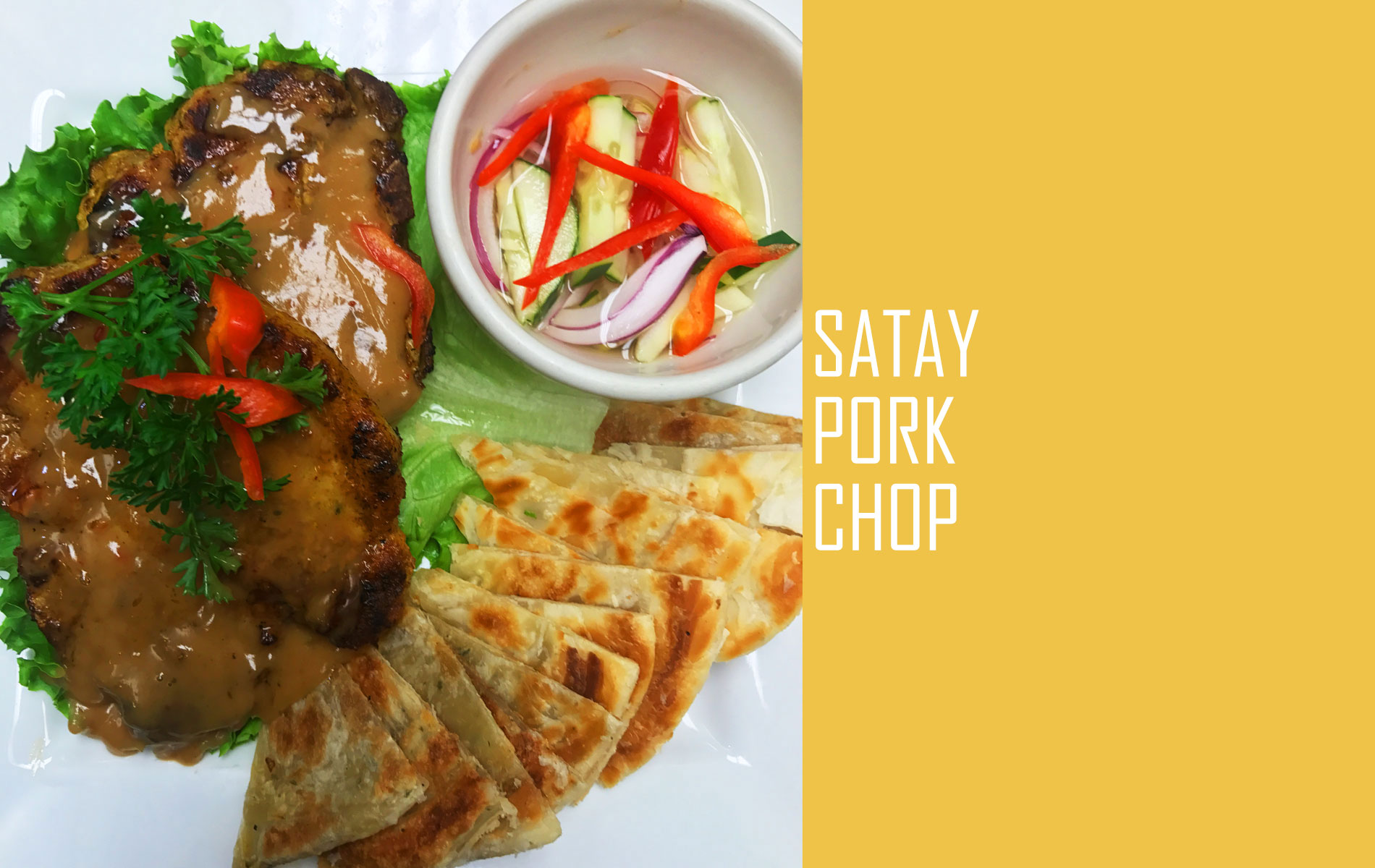 Satay Pork Chop