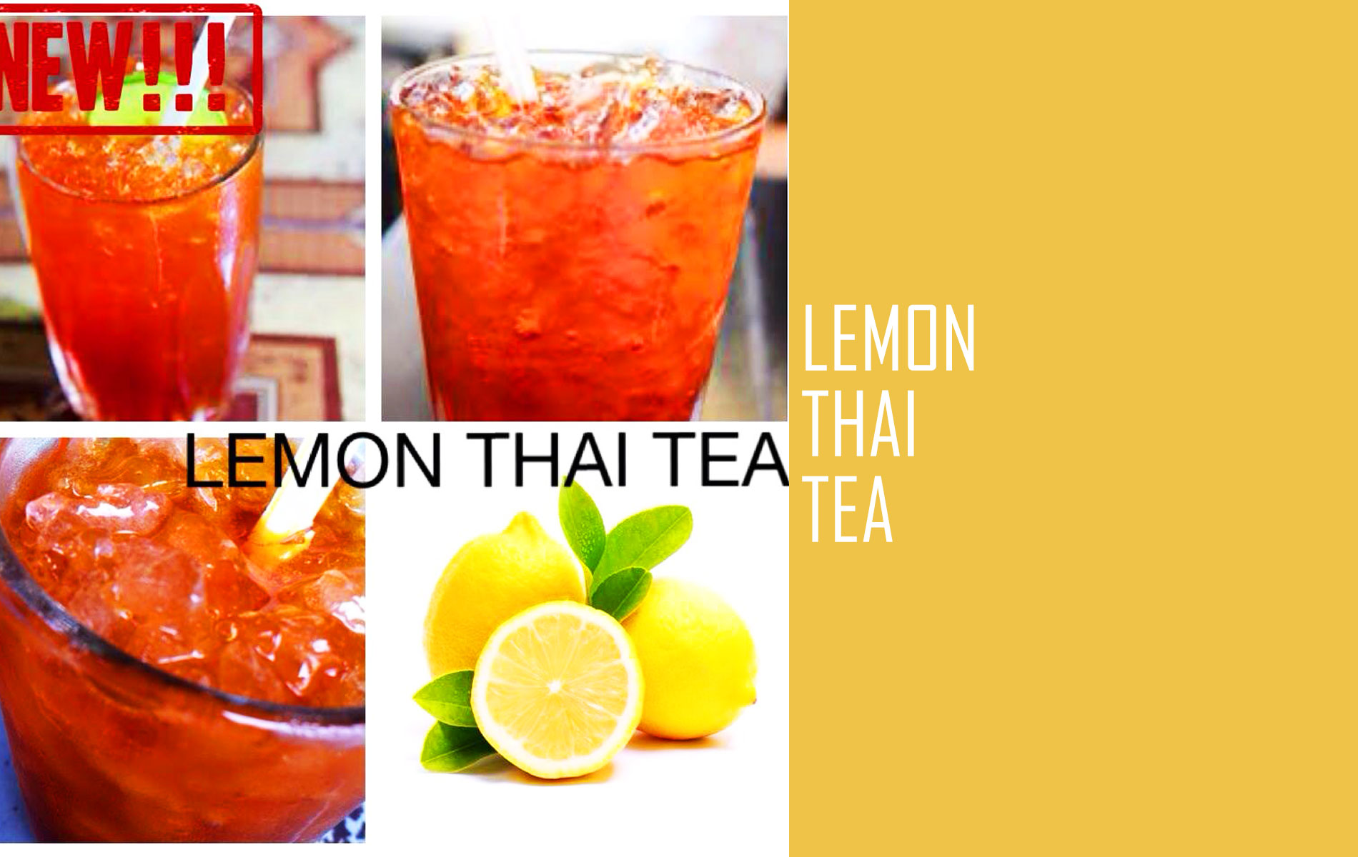 Lemon Thai Tea