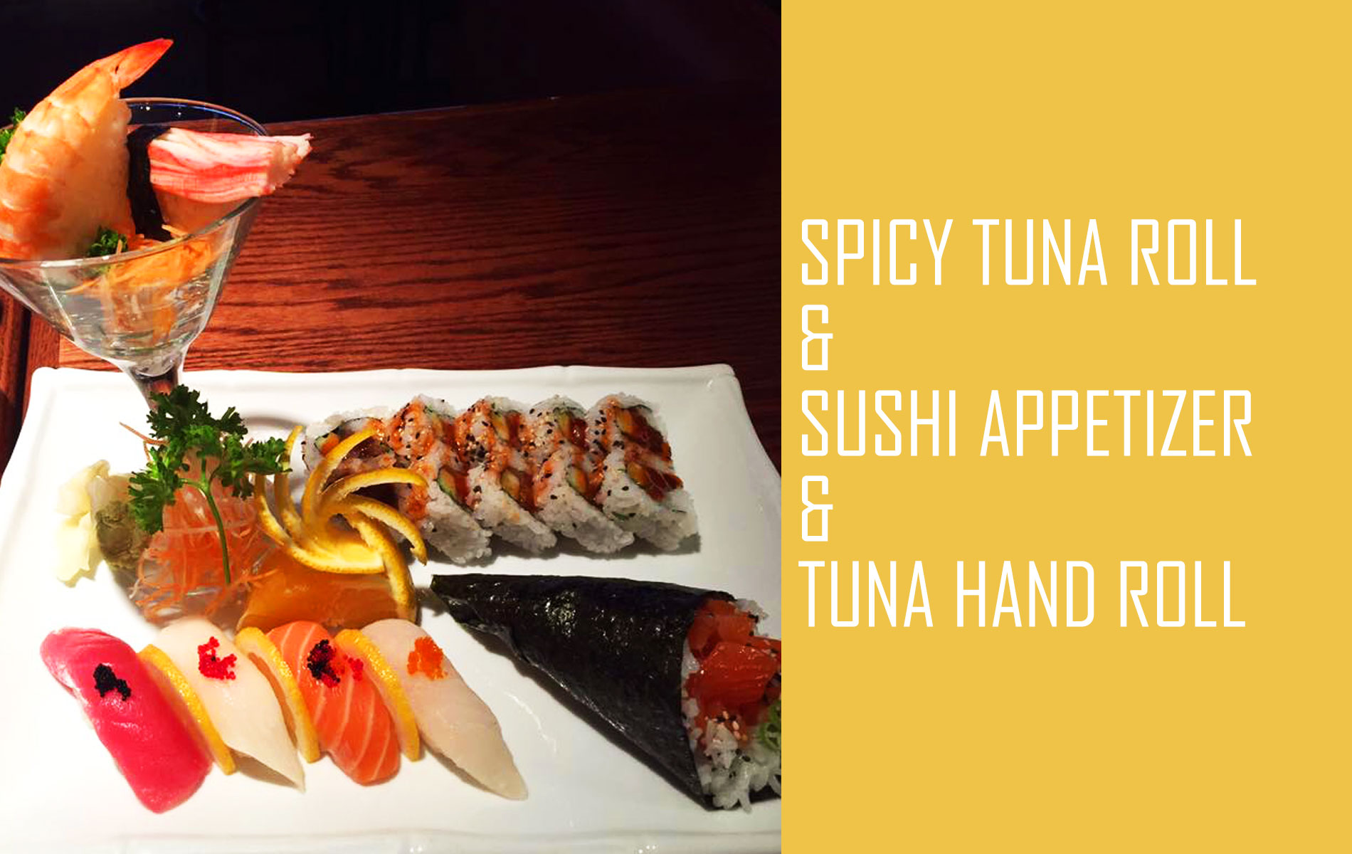 Spicy Tuna Roll, Sushi Appetizer, Tuna Hand Roll