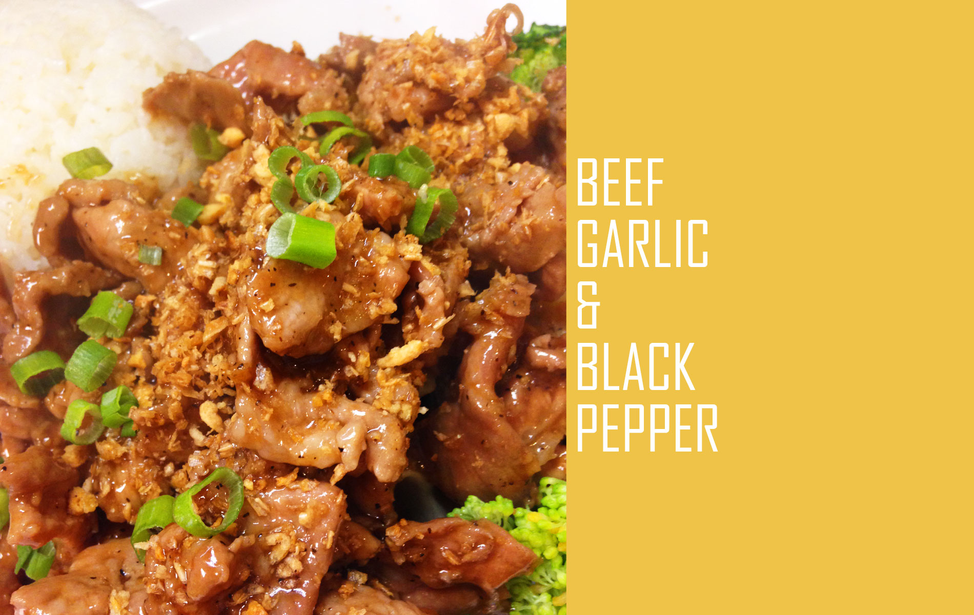 Beef Garlic & Black Pepper
