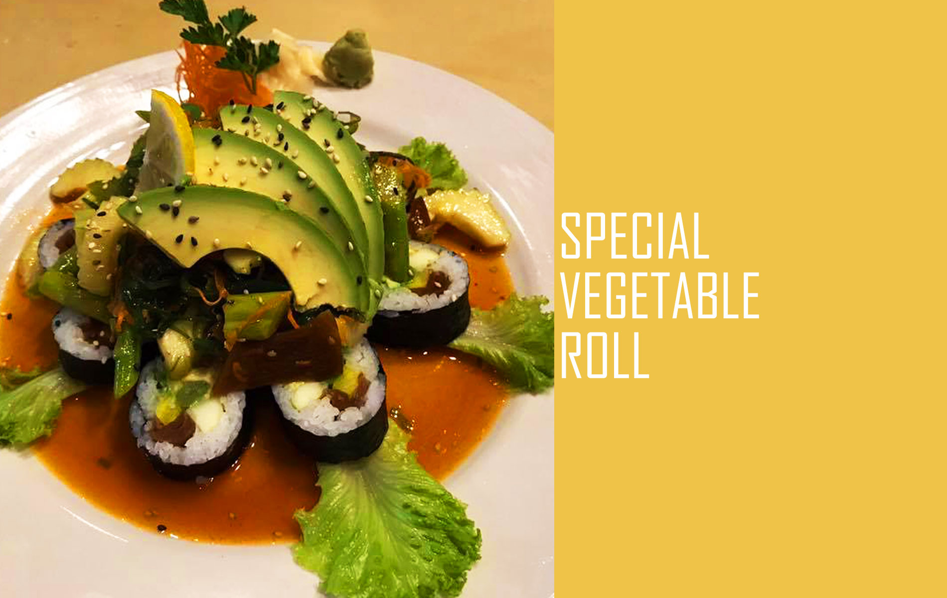 Special Vegetable Roll