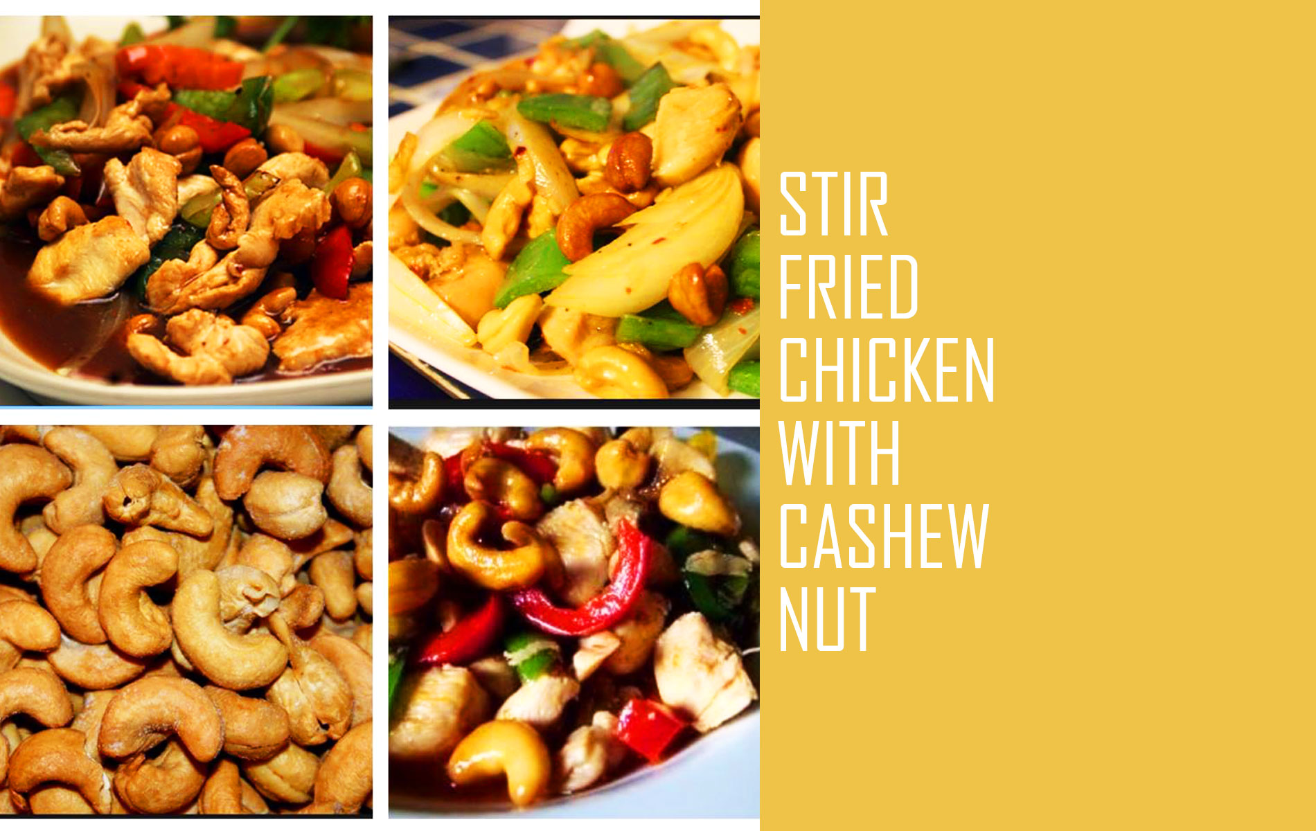 Stir Fried Chicken With Cashew Nut